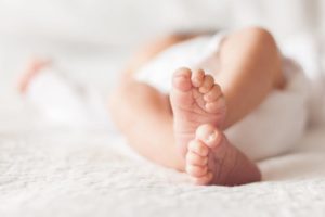 Babies and Sleep Baby toes